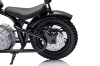 Akumuliatorinis motociklas A9902 36V juodos spalvos