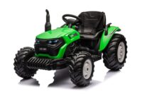 Akumuliatorinis traktorius HC‑306 24V žalios spalvos