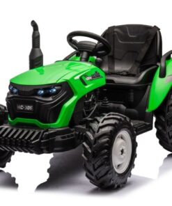 Akumuliatorinis traktorius HC‑306 24V žalios spalvos