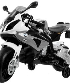 BMW S1000RR Silver – elektrinis vaikiškas motociklas