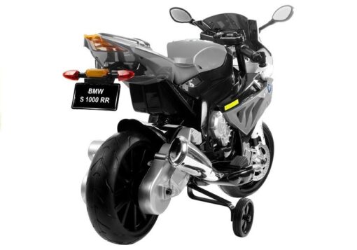 BMW S1000RR Silver – elektrinis vaikiškas motociklas