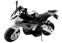 BMW S1000RR Silver – elektrinis vaikiškas motociklas