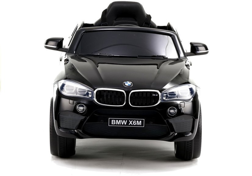 BMW X6 &ndash; elektriline lasteauto, must