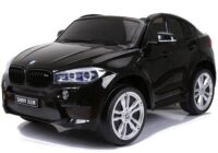 BMW X6M Juodas – elektrinis vaikiškas automobilis