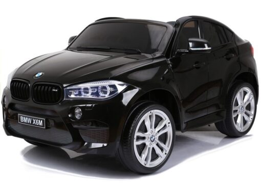 BMW X6M Juodas – elektrinis vaikiškas automobilis