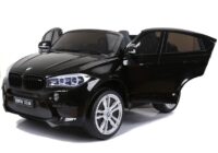 BMW X6M Juodas – elektrinis vaikiškas automobilis