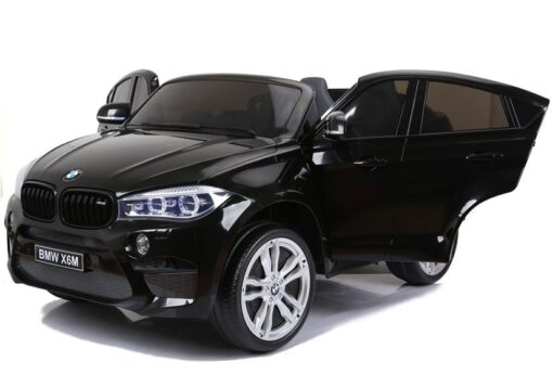 BMW X6M Juodas – elektrinis vaikiškas automobilis