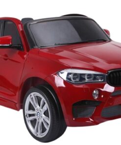 BMW X6M Raudonas – elektrinis vaikiškas automobilis