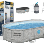 Bestway stačiakampis karkasinis baseinas 427 x 250 x 100 cm