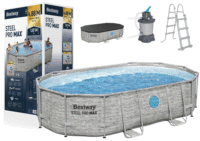 Bestway stačiakampis karkasinis baseinas 427 x 250 x 100 cm