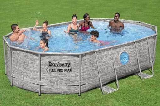 Bestway stačiakampis karkasinis baseinas 427 x 250 x 100 cm