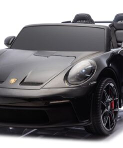 DK‑P911 Porsche GT3 juodos spalvos akumuliatorinis automobilis vaikams