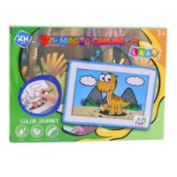 Daugkartinė „Magic Painting“ piešimo lenta su žymekliais