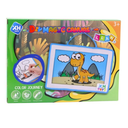 Daugkartinė „Magic Painting“ piešimo lenta su žymekliais