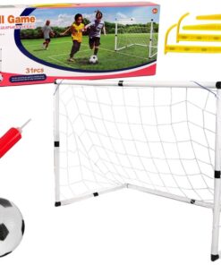 Didelis vaikų futbolo vartų rinkinys – aktyviam ir smagiam žaidimui!