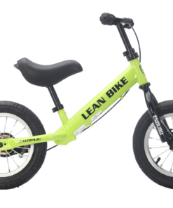 ENDURO neoninės žalios spalvos balansinis dviratukas