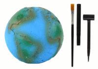 Edukacinis kasinėjimų rinkinys „Planet Earth“