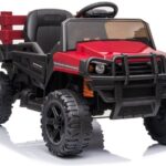 Elektrinis vaikiškas automobilis BDM0926 raudonas