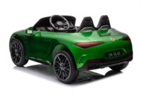 Elektrinis vaikiškas automobilis Mercedes AMG SL63 (žalios spalvos)