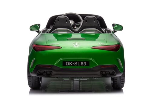 Elektrinis vaikiškas automobilis Mercedes AMG SL63 (žalios spalvos)