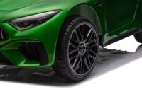 Elektrinis vaikiškas automobilis Mercedes AMG SL63 (žalios spalvos)