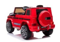 Elektrinis vaikiškas automobilis Mercedes G63 AMG – raudonas