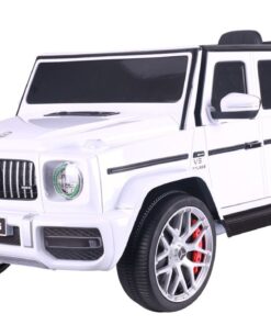 Elektrinis vaikiškas automobilis Mercedes G63 S306‑1 Baltas
