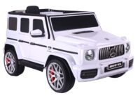 Elektrinis vaikiškas automobilis Mercedes G63 S306‑1 Baltas
