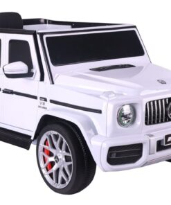 Elektrinis vaikiškas automobilis Mercedes G63 S306‑1 Baltas