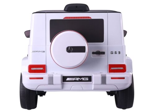 Elektrinis vaikiškas automobilis Mercedes G63 S306‑1 Baltas