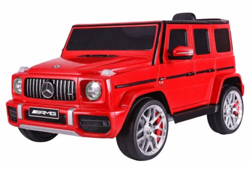 Elektrinis vaikiškas automobilis Mercedes G63 S306‑1 Raudona