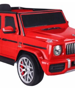 Elektrinis vaikiškas automobilis Mercedes G63 S306‑1 Raudona