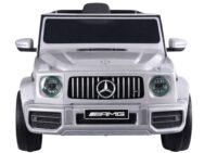 Elektrinis vaikiškas automobilis Mercedes G63 S306‑1 Sidabrinis
