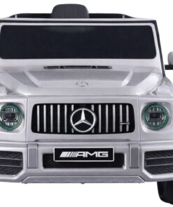 Elektrinis vaikiškas automobilis Mercedes G63 S306‑1 Sidabrinis