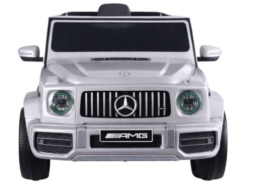 Elektrinis vaikiškas automobilis Mercedes G63 S306‑1 Sidabrinis