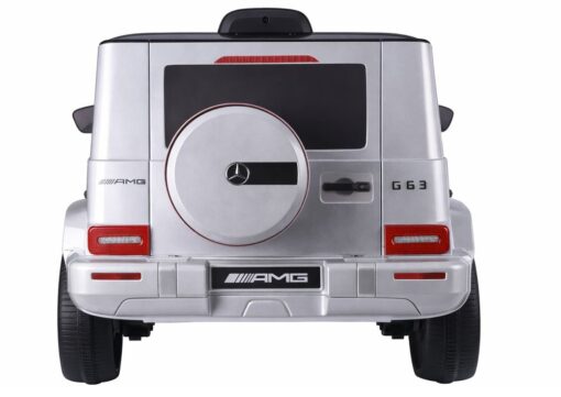 Elektrinis vaikiškas automobilis Mercedes G63 S306‑1 Sidabrinis