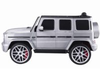 Elektrinis vaikiškas automobilis Mercedes G63 S306‑1 Sidabrinis