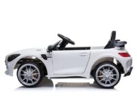 Elektrinis vaikiškas automobilis Mercedes GTR – baltas