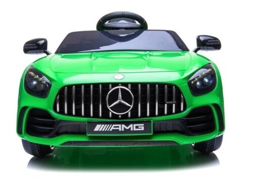 Elektrinis vaikiškas automobilis Mercedes GTR – žalias