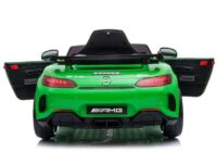 Elektrinis vaikiškas automobilis Mercedes GTR – žalias