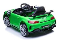 Elektrinis vaikiškas automobilis Mercedes GTR – žalias
