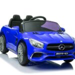 Elektrinis vaikiškas automobilis Mercedes SL65 S (mėlynas