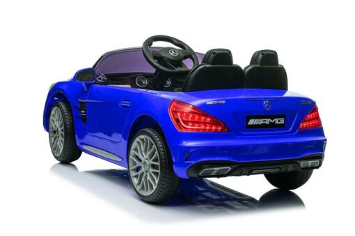Elektrinis vaikiškas automobilis Mercedes SL65 S (mėlynas