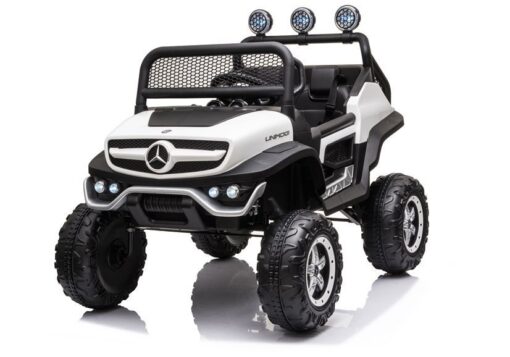 Elektrinis vaikiškas pasivažinėjimo automobilis Mercedes Unimog S