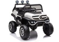 Elektrinis vaikiškas pasivažinėjimo automobilis Mercedes Unimog S