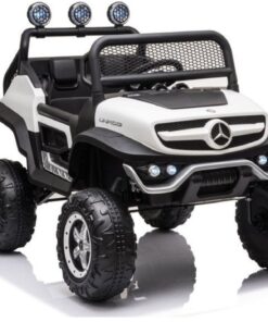 Elektrinis vaikiškas pasivažinėjimo automobilis Mercedes Unimog S