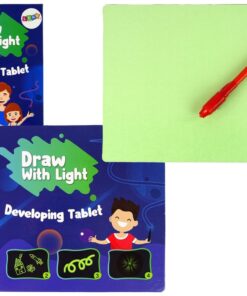 Fluorescencinė piešimo lenta Sketch Light Board su šviesos rašikliu