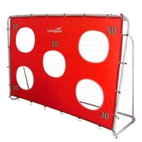 Futbolo vartai su taikymo uždanga 213×152×75cm