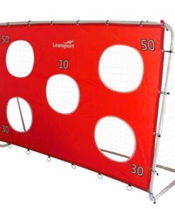Futbolo vartai su taikymo uždanga 213×152×75cm