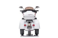 Goldwing triračio elektrinio motociklo vaikiškas modelis – baltas